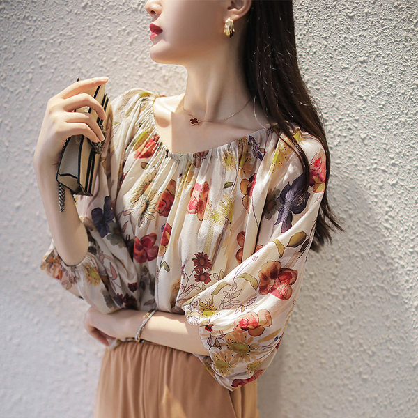 เสื้อชีฟองเกาหลี เสื้อชีฟองสวยๆ