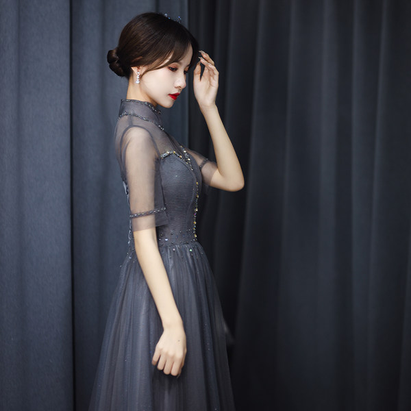 ชุดราตรี ชุดราตรีสวยหรู แบบ ทันสมัย Evening dress