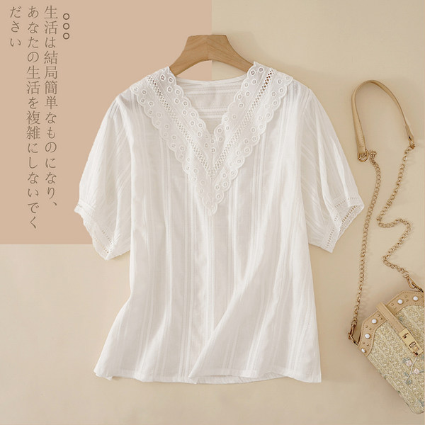 เสื้อลินิน แบบเสื้อสวยๆ เสื้อผ้าฝ้ายลินิน เสื้อเชิ้ตผ้าลินิน BY LININ