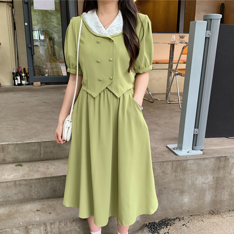 เดรสคนอ้วนวัยรุ่น ชุดเดรสคนอ้วน ชุดเดรสสาวพลัสไซส์
