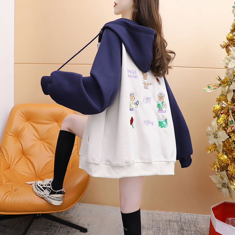 เสื้อไหมพรม เสื้อไหมพรมแขนยาว 38-44 นิ้ว ฟรีไซส์