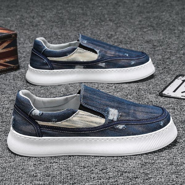 รองเท้าหนังผู้ชาย มีไซส์39-44 รองเท้าโลฟเฟอร์ชาย Slip-On Shoes