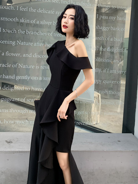 ชุดราตรี ชุดราตรีสวยหรู แบบ ทันสมัย Evening dress