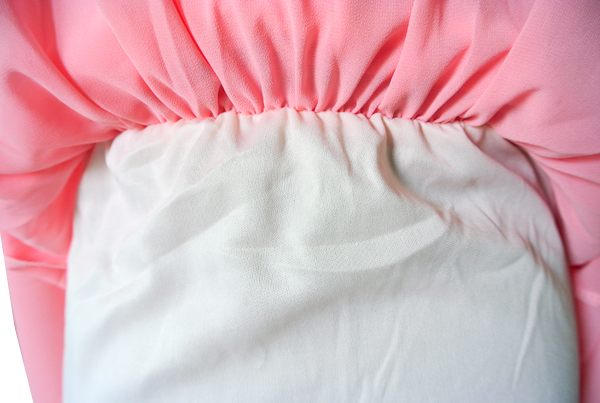 ชุดเดรสยาวชีฟองแขนกุด