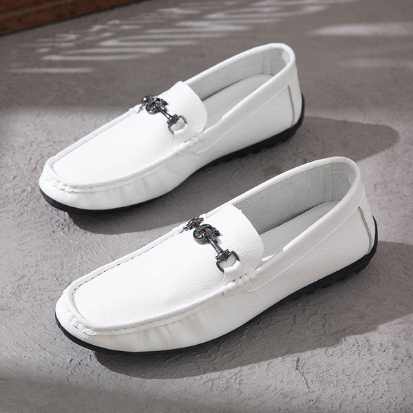 รองเท้าโลฟเฟอร์ชาย รองเท้าผู้ชาย รองเท้าแฟชั่นชาย รองเท้าหนังผู้ชาย Men Loafer Slip-On Shoes