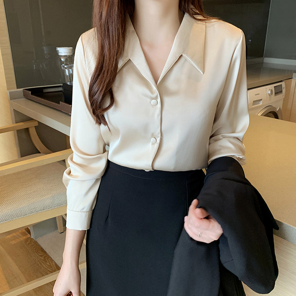 เสื้อชีฟองเกาหลี เสื้อชีฟองสวยๆ