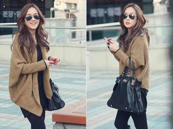 เสื้อคลุมไหมพรมเส้นเล็ก เนื้อนิ่ม ผ้าไม่หนา เบา เหมาะสำหรับอากาศบ้านเราค่ะ ทรงเก๋มากค่ะ พร้อมส่ง