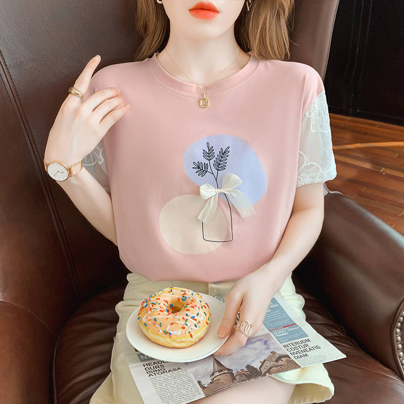 เสื้อยืดวัยรุ่นน่ารักๆ เสื้อวัยรุ่นแขนสั้น เสื้อผ้าวัยรุ่นเกาหลี แบรนด์ Wiyike