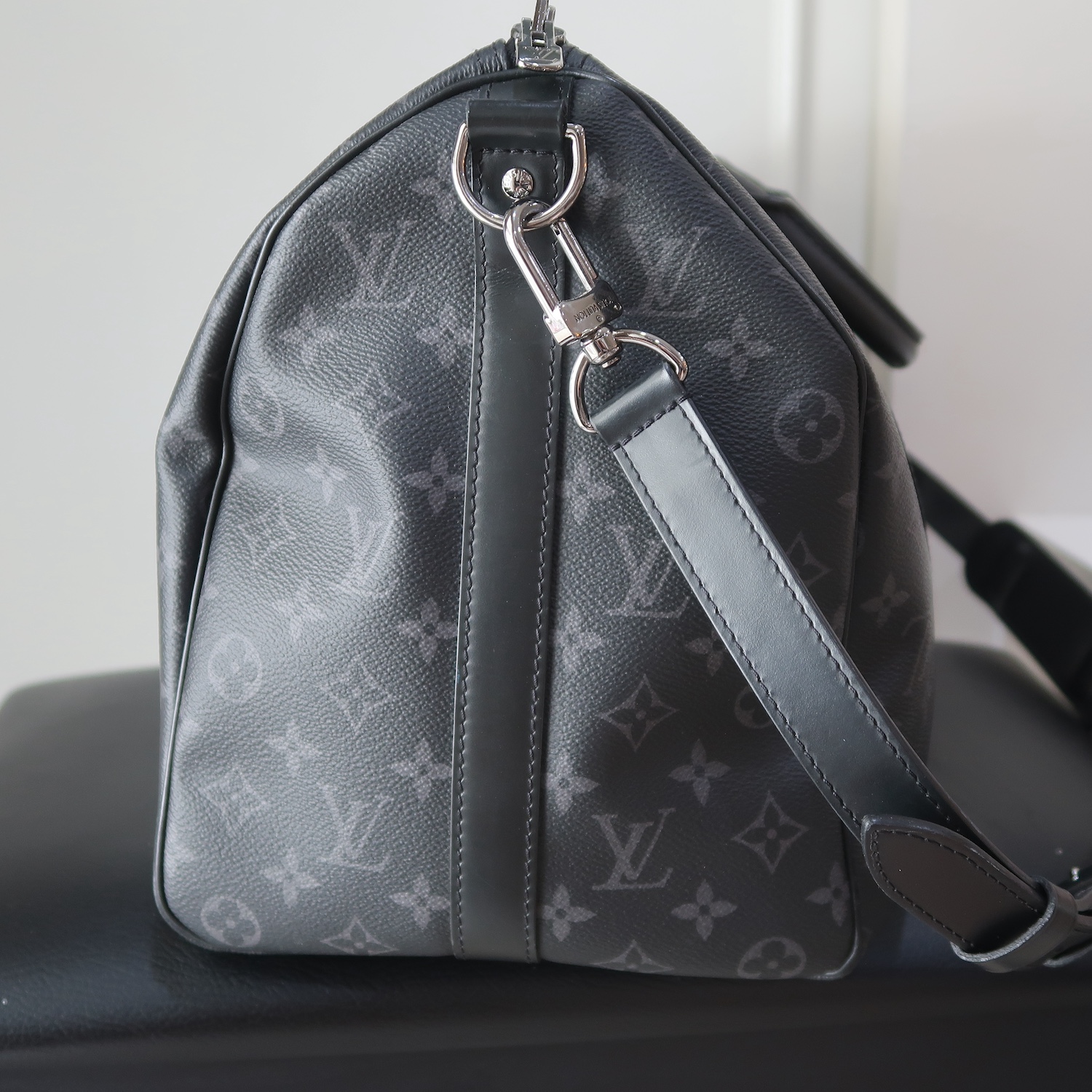 LV Monogram Eclipse Keepall 45 bandouliere