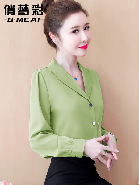เสื้อเชิ้ต เสื้อเชิ้ตชีฟอง ลายสวยๆฟรีค่าส่ง