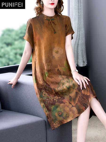 เดรสวัยผู้ใหญ่40-60ปี เดรสคุณแม่ ชุดเดรสทำงานวัยผู้ใหญ่ แบรนด์ MAMA DRESS