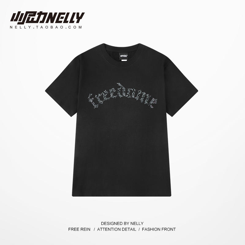 เสื้อยืดคอกลม ผู้ชาย เสื้อยืดผู้ชายเกาหลี เสื้อยืดเกาหลี แบรนด์ NELLY