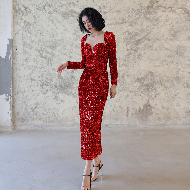ชุดราตรี ชุดราตรีสวยหรู แบบ ทันสมัย Evening dress