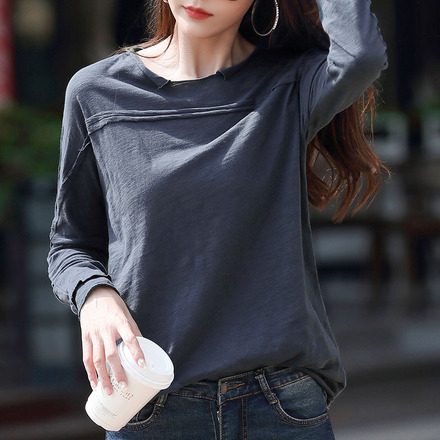 เสื้อยืดแขนยาวแฟชั่น เสื้อยืด T-shirt แขนยาว