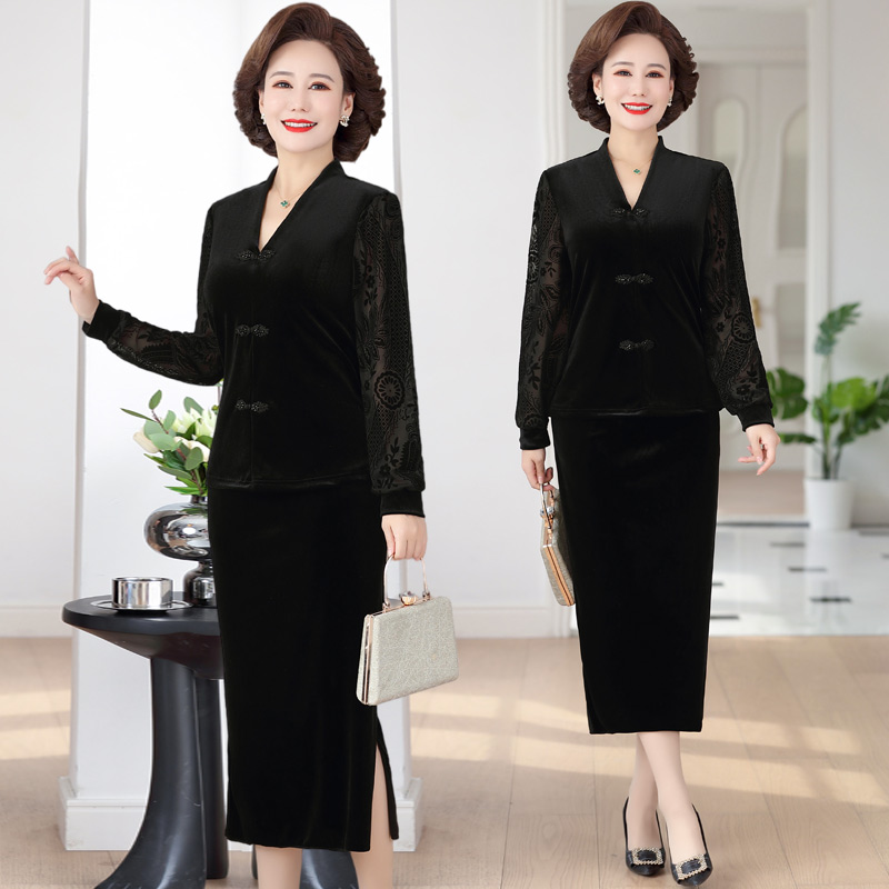 เดรสวัยผู้ใหญ่40-60ปี เดรสคุณแม่ ชุดเดรสทำงานวัยผู้ใหญ่ แบรนด์ MAMA DRESS