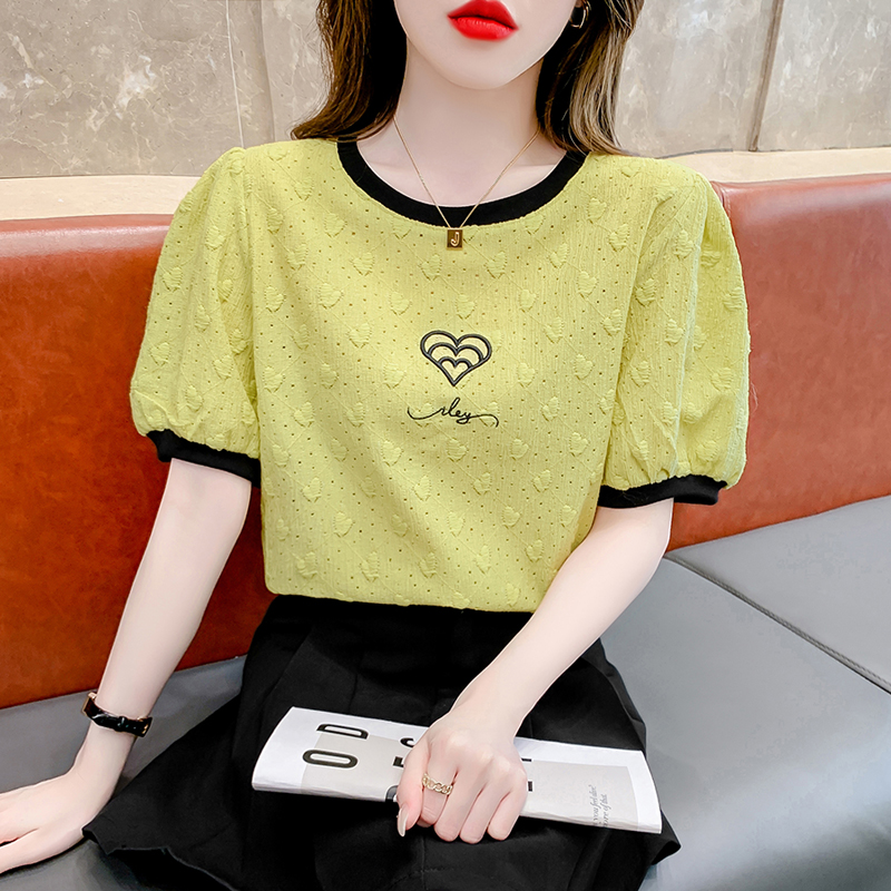 เสื้อผ้าวัยรุ่นเกาหลี เสื้อยืดวัยรุ่นผู้หญิง มีขนาด S M L XL