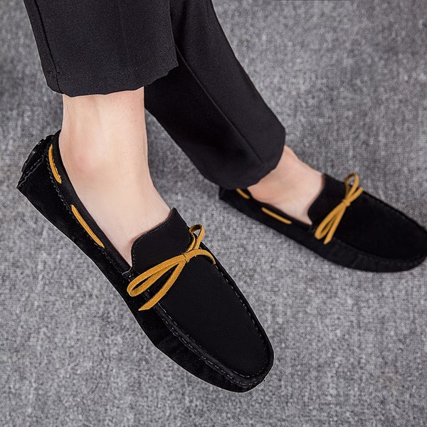 รองเท้าหนังผู้ชาย มีไซส์39-44 รองเท้าโลฟเฟอร์ชาย Slip-On Shoes