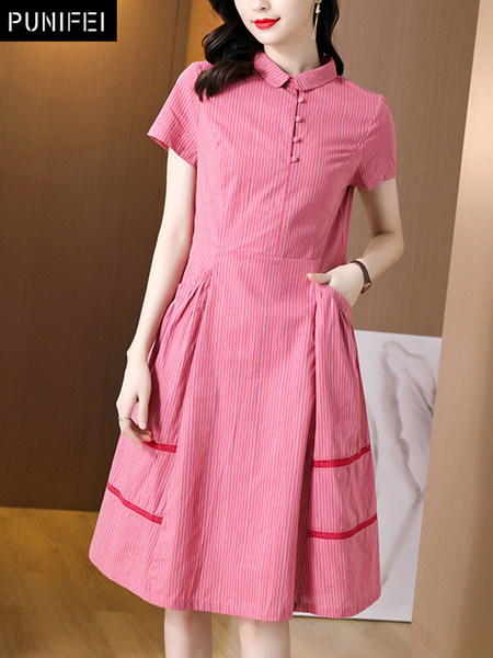 เดรสวัยผู้ใหญ่40-60ปี เดรสคุณแม่ ชุดเดรสทำงานวัยผู้ใหญ่ แบรนด์ MAMA DRESS