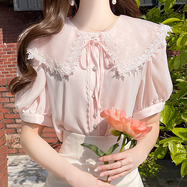เสื้อชีฟองเกาหลี เสื้อชีฟองสวยๆ