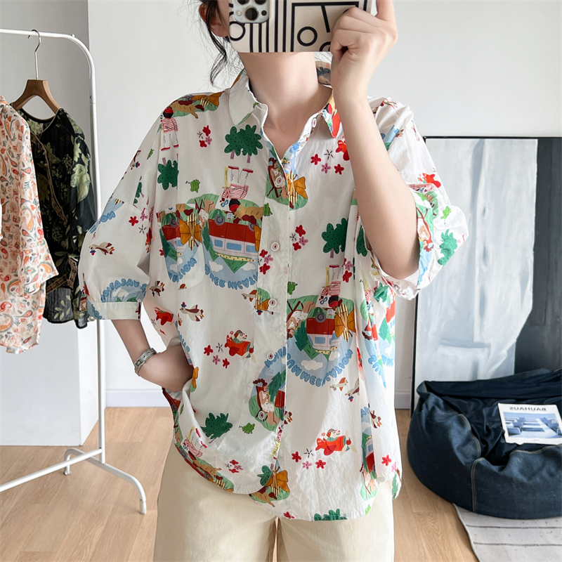 เสื้อลินิน เสื้อผ้าฝ้ายลินิน เสื้อเชิ้ตผ้าลินิน S M l XL จากแบรนด์ ZIMO