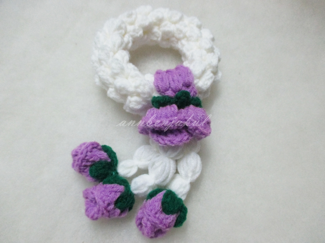 พวงมาลัยโครเชต์