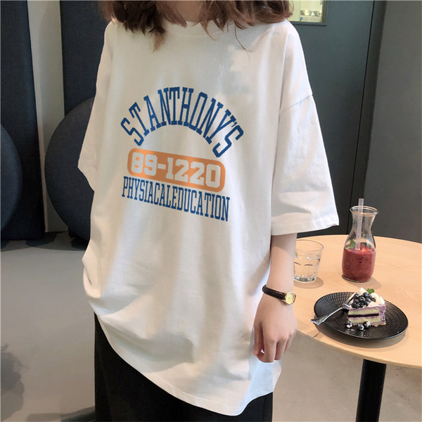 เสื้อโอเวอร์ไซส์เกาหลี เสื้อยืดพลัสไซส์ เสื้อยืดคนอ้วน เสื้อยืดโอเวอร์ไซส์ผู้หญิง