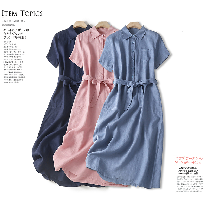 เสื้อลินิน เสื้อผ้าฝ้ายลินิน เสื้อเชิ้ตผ้าลินิน