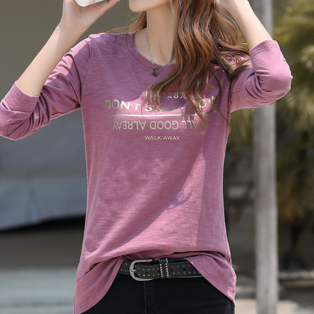 เสื้อยืดแขนยาวแฟชั่น เสื้อยืด T-shirt แขนยาว