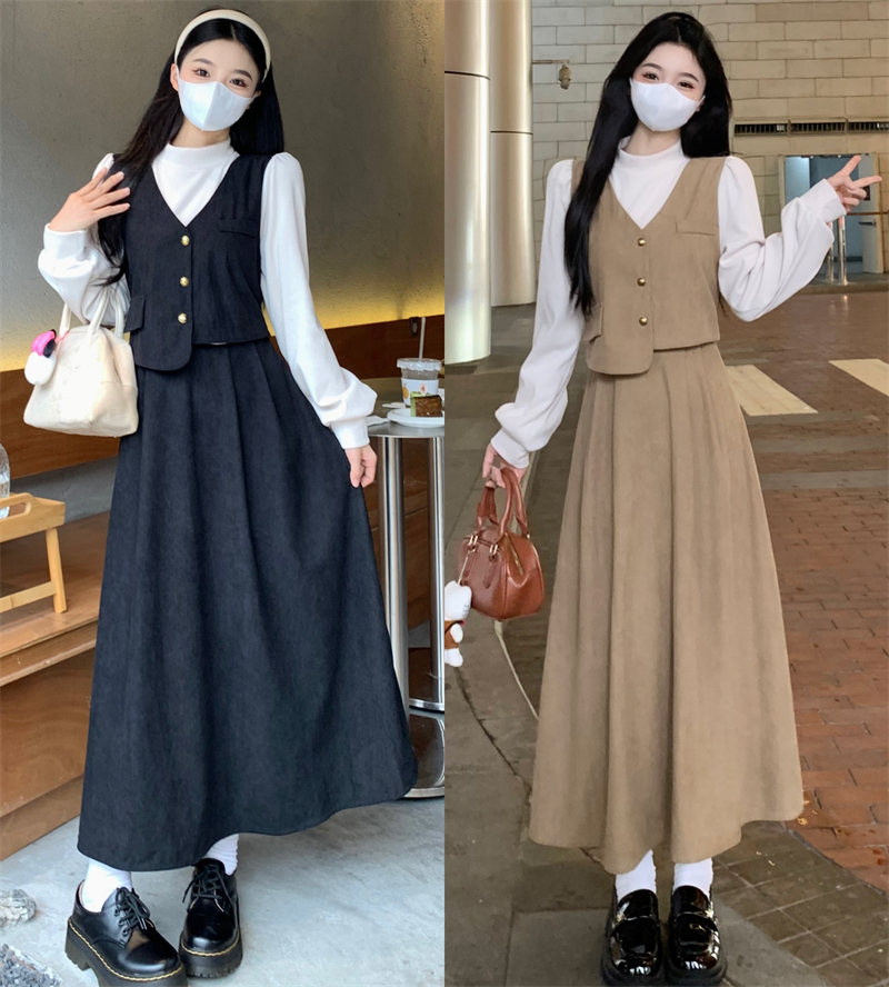 เดรสสาวอวบ มีไซส์ L-4XLอกเสื้อ 38-47 นิ้ว ใส่ได้ทั้งสาวหุ่นดีน่ารักจนถึงสาวอวบพลัสไซส์ จัดส่งฟรี! ทักแชทสั่งซื้อ