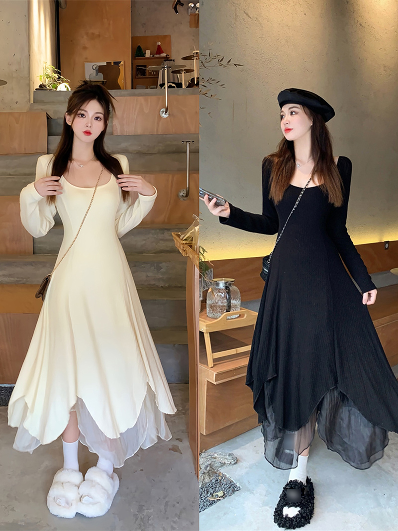 เดรสสาวอวบ มีไซส์ L-4XLอกเสื้อ 38-47 นิ้ว ใส่ได้ทั้งสาวหุ่นดีน่ารักจนถึงสาวอวบพลัสไซส์ จัดส่งฟรี! ทักแชทสั่งซื้อ