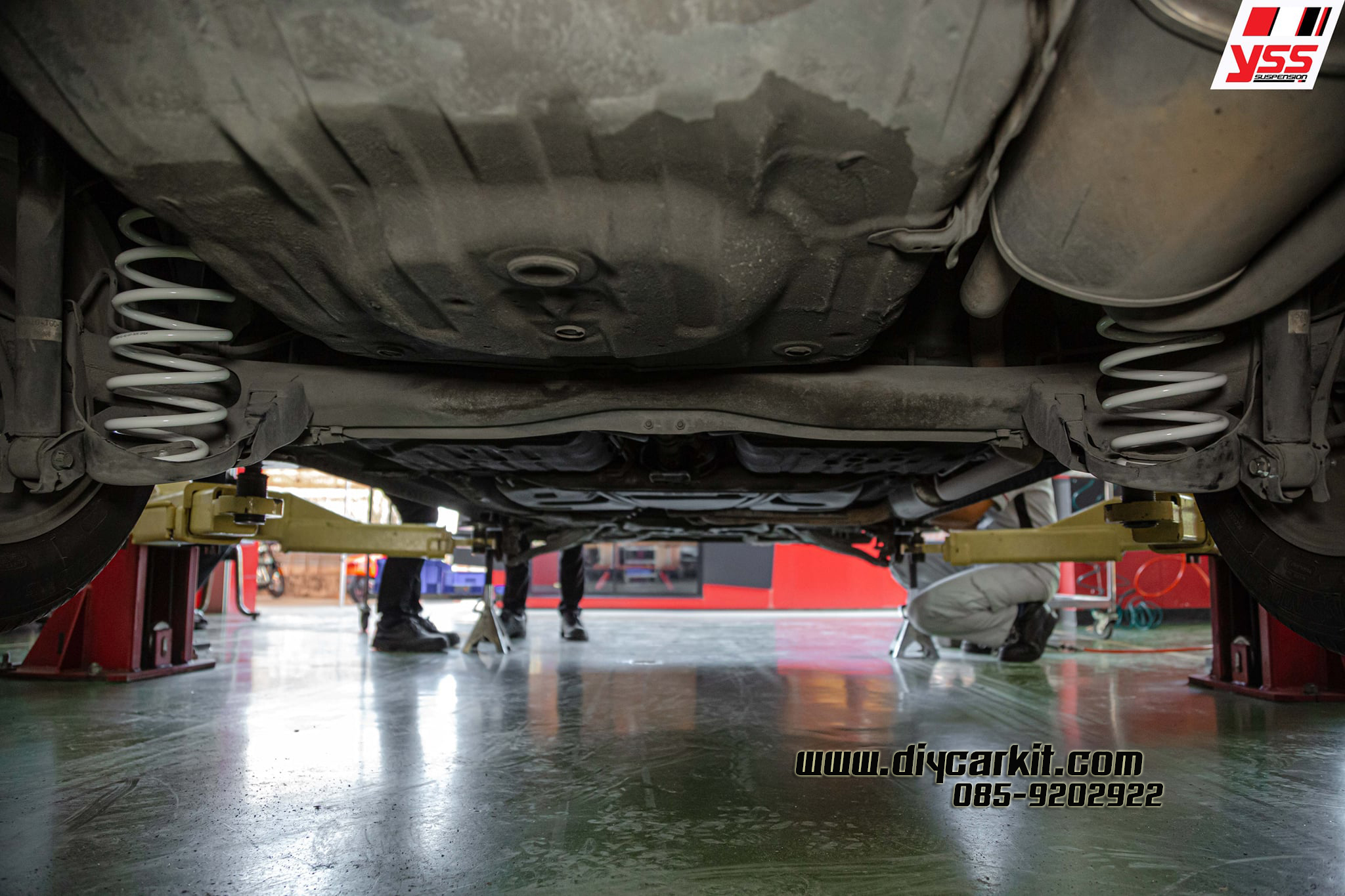 YSS สปริงรถยนต์ Honda Jazz GE ปี 08-13 (สแตนดาร์ด และโหลด)