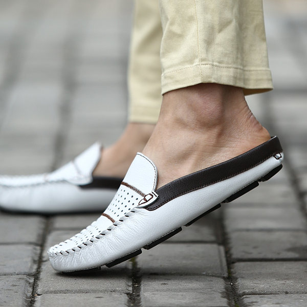 รองเท้าหนังผู้ชาย มีไซส์39-44 รองเท้าโลฟเฟอร์ชาย Slip-On Shoes