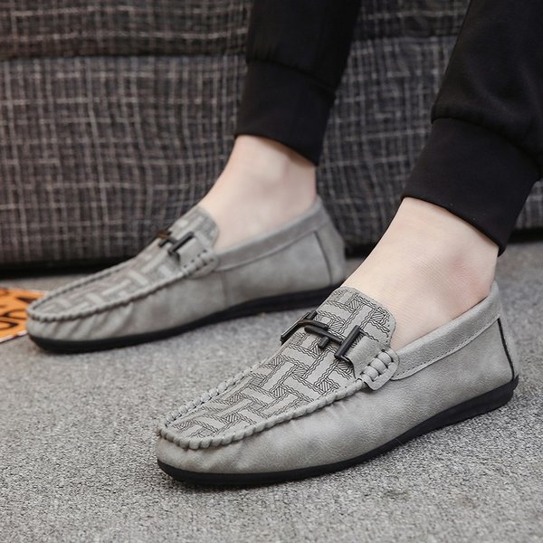 รองเท้าหนังผู้ชาย มีไซส์39-44 รองเท้าโลฟเฟอร์ชาย Slip-On Shoes