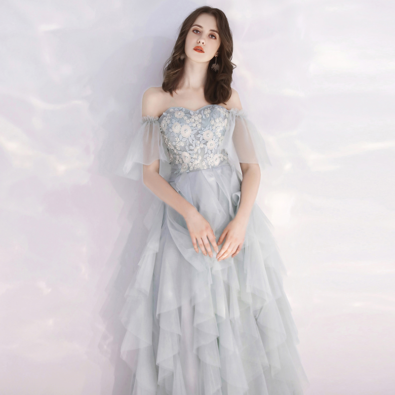 ชุดราตรี ชุดราตรีสวยหรู แบบ ทันสมัย Evening dress