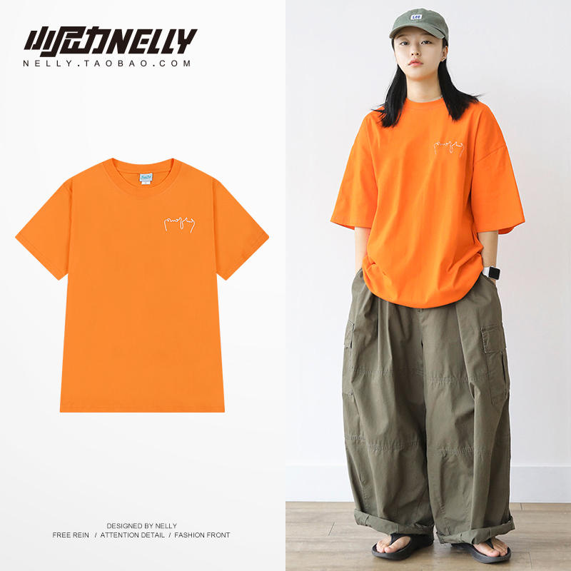 เสื้อยืดคอกลม ผู้ชาย เสื้อยืดผู้ชายเกาหลี เสื้อยืดเกาหลี แบรนด์ NELLY