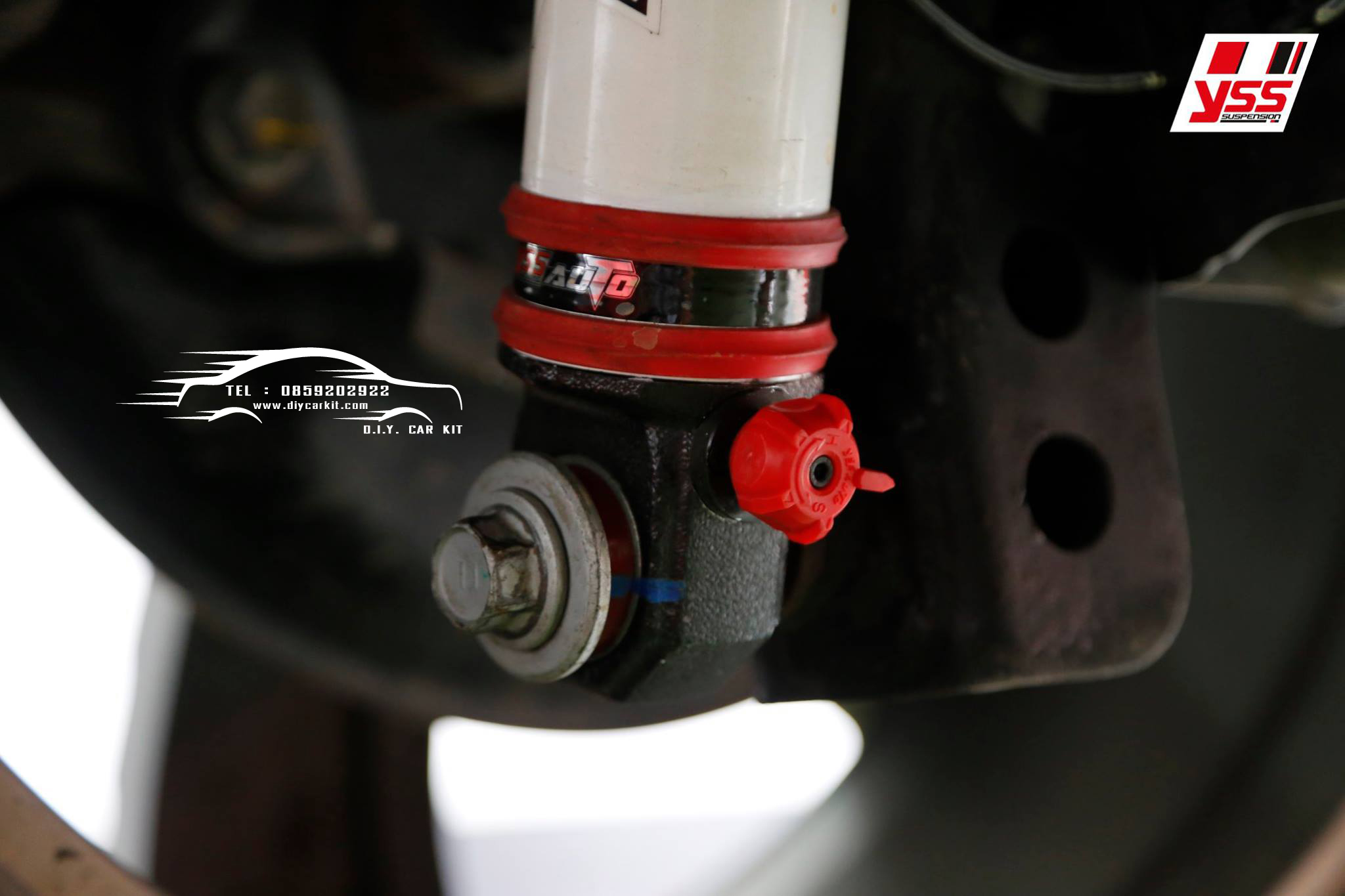 โช้คอัพ สปริงโหลดเตี้ย YSS รุ่น DTG Plus รถ Toyota All New Fortuner 15-24