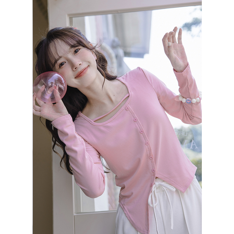เสื้อผ้าวัยรุ่นเกาหลี เสื้อยืดวัยรุ่นผู้หญิง มีขนาด S M L XL