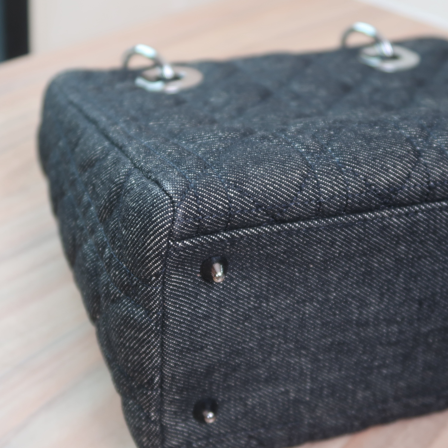 Christian Dior Black Danim Lady 10" SHW