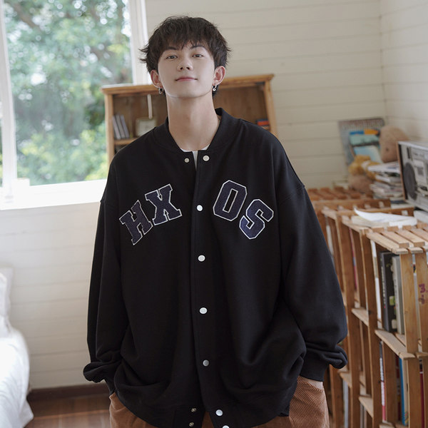 เสื้อแจ็คเก็ตเบสบอล เสื้อคลุม เสื้อแขนยาวสไตล์เกาหลี
