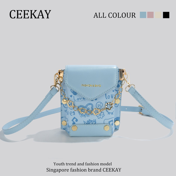 กระเป๋าสะพายข้างเกาหลี กระเป๋าผู้หญิงแบรนด์ CEEKEY