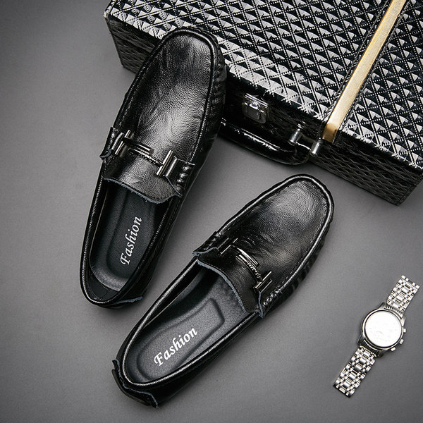 รองเท้าหนังผู้ชาย มีไซส์39-44 รองเท้าโลฟเฟอร์ชาย Slip-On Shoes