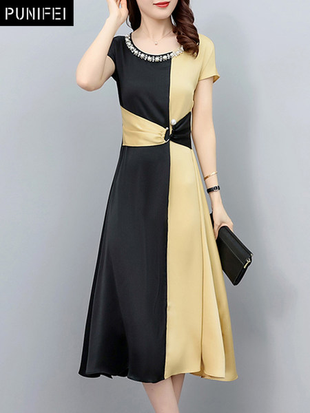 เดรสวัยผู้ใหญ่40-60ปี เดรสคุณแม่ ชุดเดรสทำงานวัยผู้ใหญ่ แบรนด์ MAMA DRESS