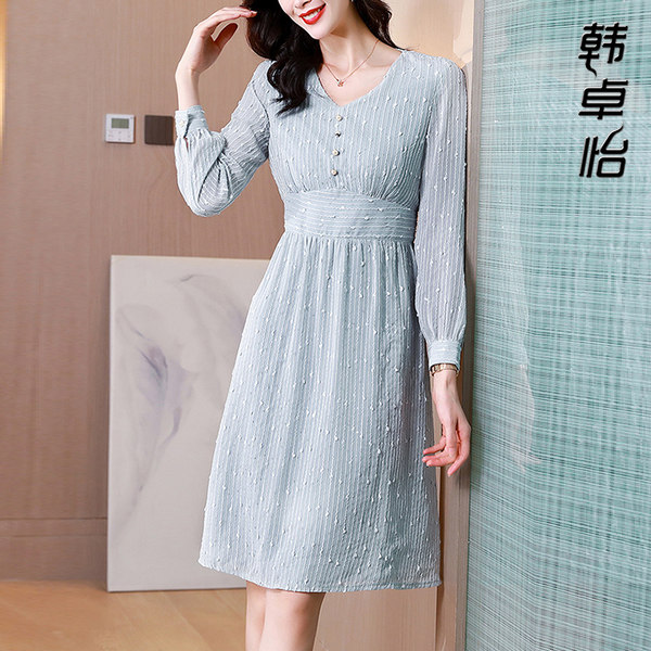 เดรสวัยผู้ใหญ่40-60ปี เดรสคุณแม่ ชุดเดรสทำงานวัยผู้ใหญ่ แบรนด์ MAMA DRESS