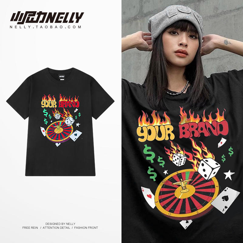 เสื้อยืดคอกลม ผู้ชาย เสื้อยืดผู้ชายเกาหลี เสื้อยืดเกาหลี แบรนด์ NELLY