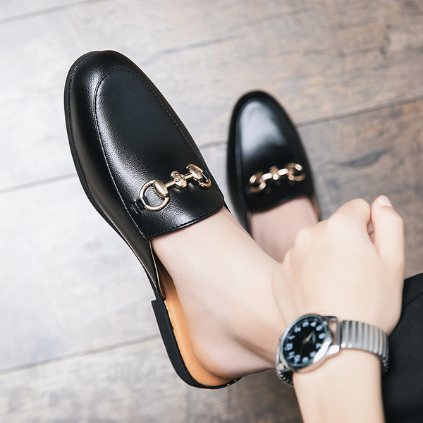 รองเท้าหนังผู้ชาย มีไซส์39-44 รองเท้าโลฟเฟอร์ชาย Slip-On Shoes