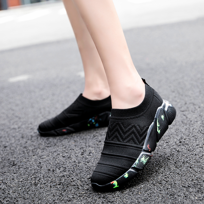 รองเท้าผ้าใบ รองเท้าลำลอง รองเท้าผ้าใบลำลอง รองเท้าแฟชั่นแบบสวม Slipper Shop