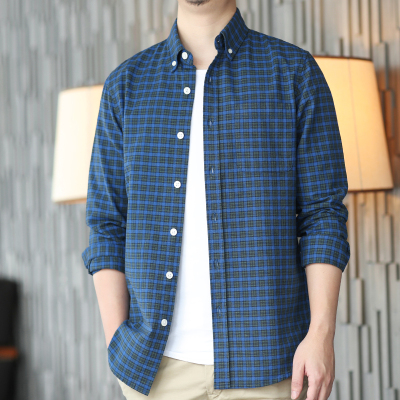 เสื้อเชิ้ตทํางานผู้ชาย แขนยาว