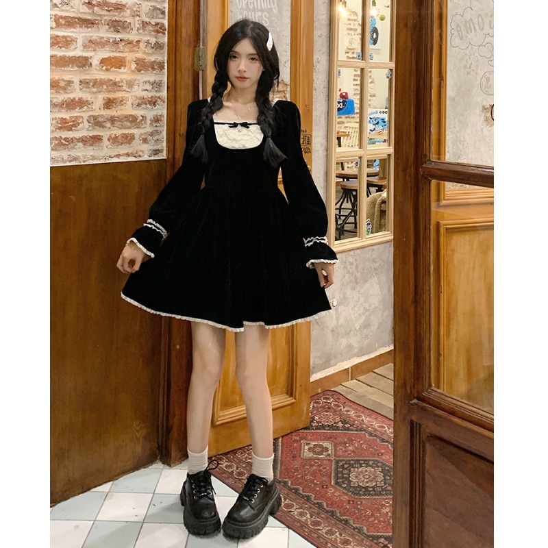 เดรสสาวอวบ มีไซส์ L-4XLอกเสื้อ 38-47 นิ้ว ใส่ได้ทั้งสาวหุ่นดีน่ารักจนถึงสาวอวบพลัสไซส์ จัดส่งฟรี! ทักแชทสั่งซื้อ