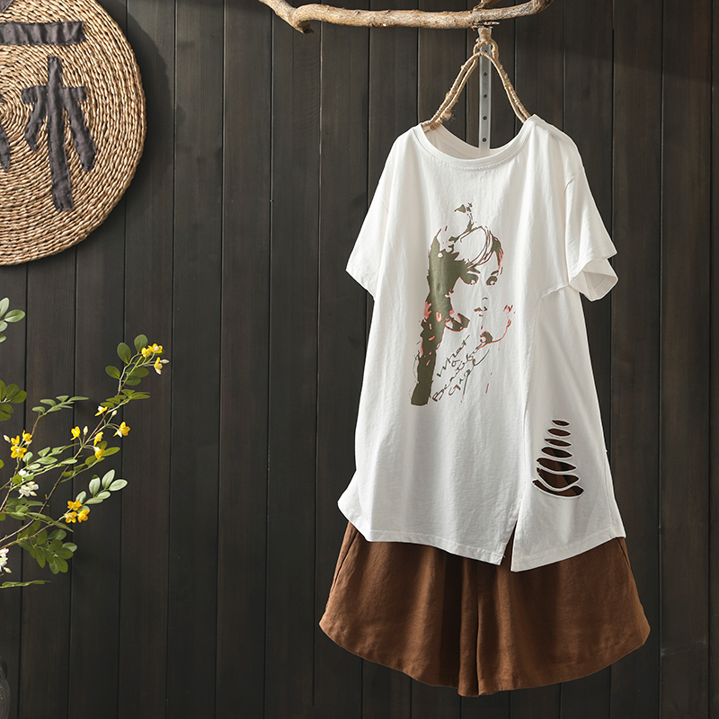 เสื้อผ้าฝ้าย ผ้าลินิน มีขนาดไซส์เดียว อกประมาณ100ซม.หรือประมาณ 40นิ้วขึ้นไป