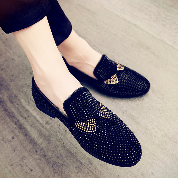 รองเท้าหนังผู้ชาย มีไซส์39-44 รองเท้าโลฟเฟอร์ชาย Slip-On Shoes